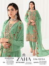 Habeeba Vol 3 By Zaha A To D Wholesale Georgette Pakistani Suits Wholesale Shop In Surat
